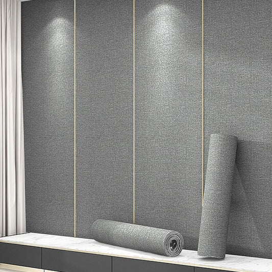 Modern Flax Wall Covering Paneling Textured Wall Interior Anti-collision Plank Clearhalo 'Flooring 'Home Improvement' 'home_improvement' 'home_improvement_wall_paneling' 'Wall Paneling' 'wall_paneling' 'Walls & Ceilings' Walls and Ceiling' 1200x1200_637577e7-1697-49a7-840c-59a9541d3f8d