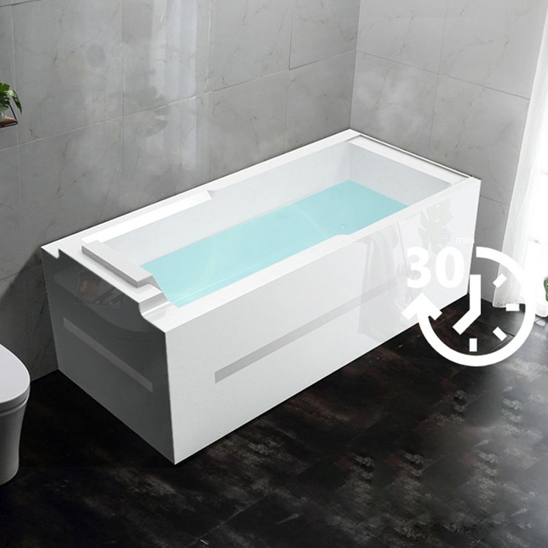 Soaking Rectangular Bathtub Modern Bathroom with Faucet Bath Tub Clearhalo 'Bathroom Remodel & Bathroom Fixtures' 'Bathtubs' 'Home Improvement' 'home_improvement' 'home_improvement_bathtubs' 'Showers & Bathtubs' 1200x1200_6576395b-d41d-4d35-8169-e12548c2a82b