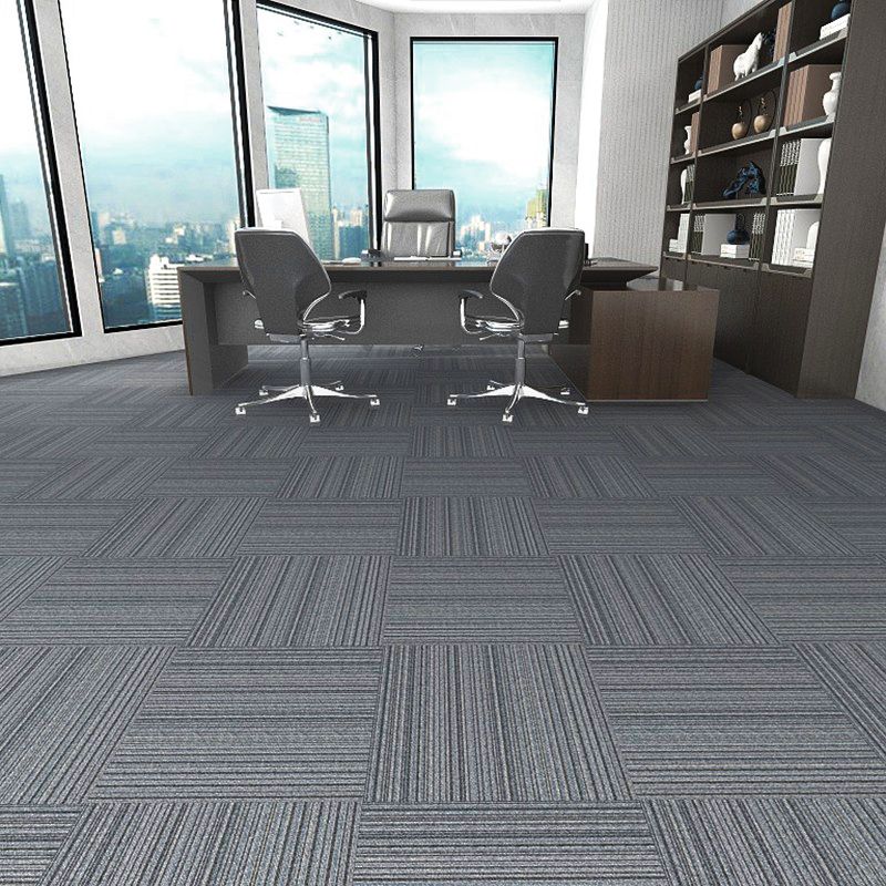 Modern Carpet Tiles Level Loop Self Adhesive Fire Resistant Tiles and Carpet Clearhalo 'Carpet Tiles & Carpet Squares' 'carpet_tiles_carpet_squares' 'Flooring 'Home Improvement' 'home_improvement' 'home_improvement_carpet_tiles_carpet_squares' Walls and Ceiling' 1200x1200_764fd23b-3059-4129-8081-d80f389c58c9