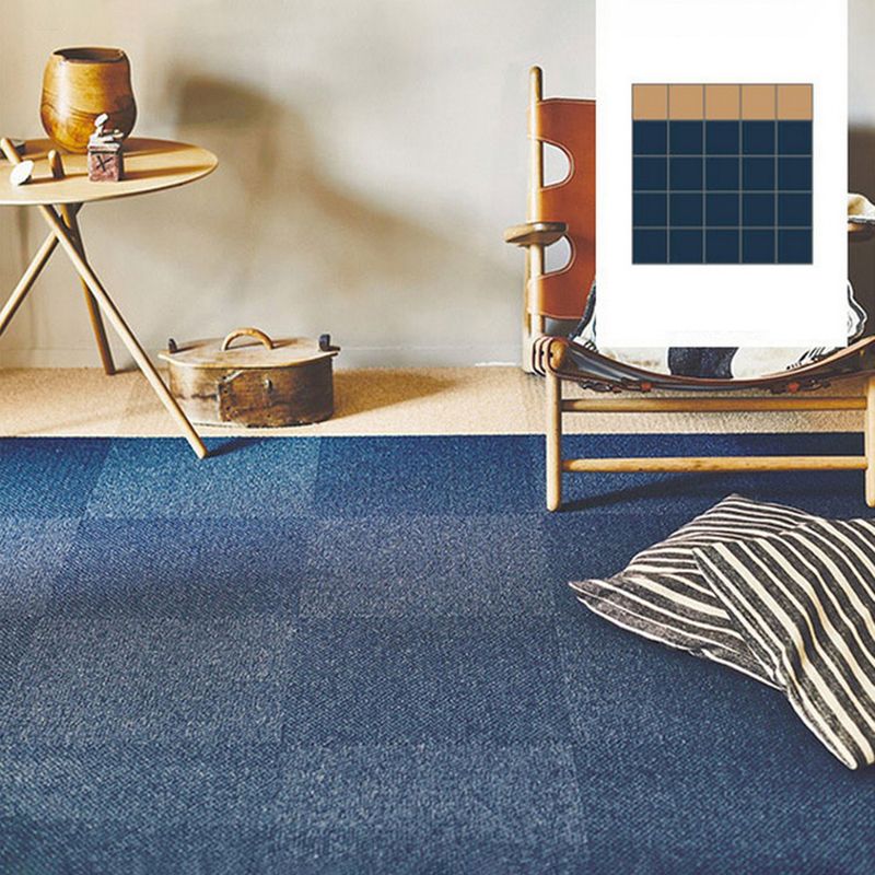 Modern Carpet Tiles Color Block Stain Resistant Bedroom Carpet Tiles Clearhalo 'Carpet Tiles & Carpet Squares' 'carpet_tiles_carpet_squares' 'Flooring 'Home Improvement' 'home_improvement' 'home_improvement_carpet_tiles_carpet_squares' Walls and Ceiling' 1200x1200_7858635f-cce5-4a77-86c9-666a6f81632d