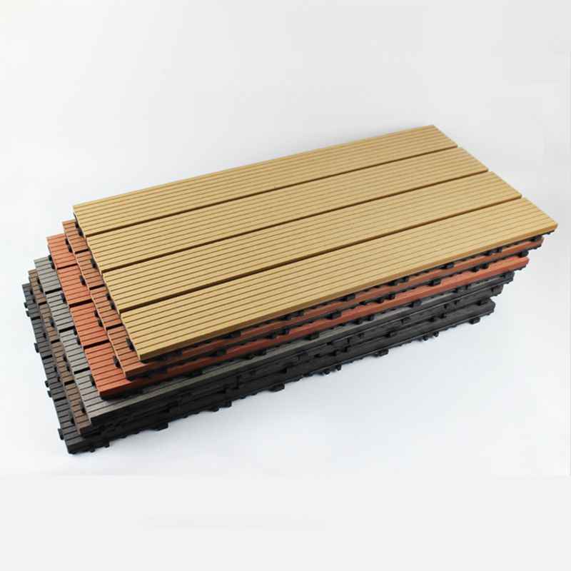 12" X 24" Deck/Patio Flooring Tiles 4-Slat Floor Board Tiles Clearhalo 'Home Improvement' 'home_improvement' 'home_improvement_outdoor_deck_tiles_planks' 'Outdoor Deck Tiles & Planks' 'Outdoor Flooring & Tile' 'Outdoor Remodel' 'outdoor_deck_tiles_planks' 1200x1200_7c43cd81-0669-4f81-a85d-c01c60032402