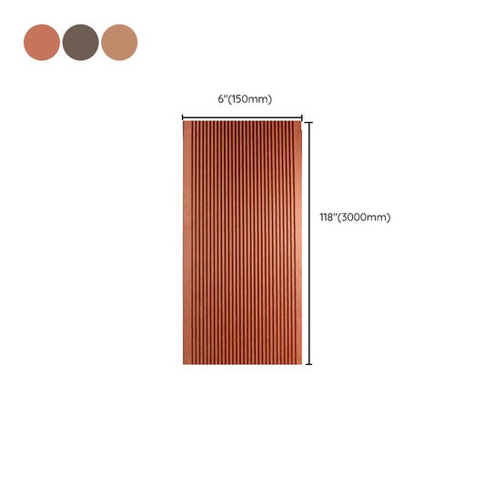 Non-fading Outdoor WPC Flooring Rectangle Modern Style Waterproof Nail Flooring Clearhalo 'Flooring 'Hardwood Flooring' 'hardwood_flooring' 'Home Improvement' 'home_improvement' 'home_improvement_hardwood_flooring' Walls and Ceiling' 1200x1200_814e75a8-86b2-4f98-b83e-cd95e6b1cec2