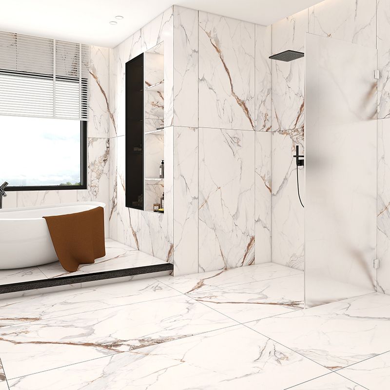 Indoor Wall & Floor Tile Porcelain Floor and Wall Tile with Rectangular Shape Clearhalo 'Floor Tiles & Wall Tiles' 'floor_tiles_wall_tiles' 'Flooring 'Home Improvement' 'home_improvement' 'home_improvement_floor_tiles_wall_tiles' Walls and Ceiling' 1200x1200_8746c1e6-0d52-4dc6-a6b2-9a96874eb201