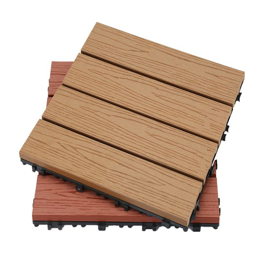 Interlocking Decking Tiles Waterproof Decking Tiles for Indoor and Outdoor Clearhalo 'Home Improvement' 'home_improvement' 'home_improvement_outdoor_deck_tiles_planks' 'Outdoor Deck Tiles & Planks' 'Outdoor Flooring & Tile' 'Outdoor Remodel' 'outdoor_deck_tiles_planks' 1200x1200_8d8d60f8-867b-4b43-ab69-95768e143006