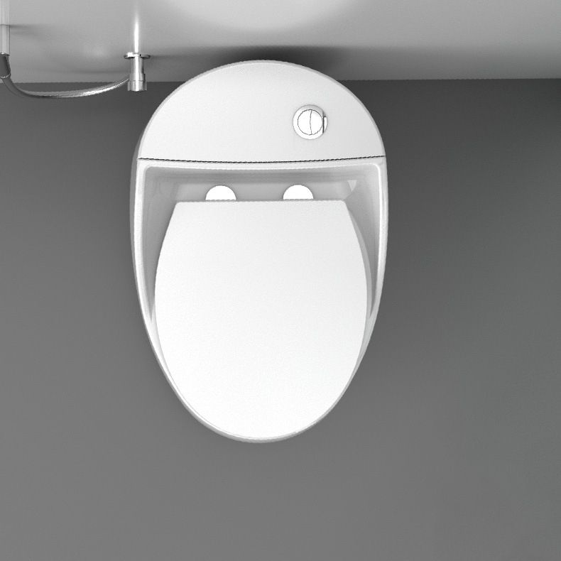 Round-Front Flush Toilet Ceramic Modern One-Piece Toilet with Slow Close Seat Clearhalo 'Bathroom Remodel & Bathroom Fixtures' 'Home Improvement' 'home_improvement' 'home_improvement_toilets' 'Toilets & Bidets' 'Toilets' 1200x1200_9a99dab1-34e9-42d9-8705-7ae034d62460