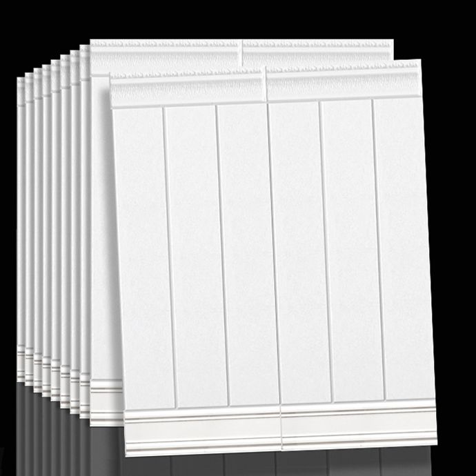 Plastic Backsplash Panels Peel and Stick Wainscoting with Waterproof Clearhalo 'Flooring 'Home Improvement' 'home_improvement' 'home_improvement_wall_paneling' 'Wall Paneling' 'wall_paneling' 'Walls & Ceilings' Walls and Ceiling' 1200x1200_9c62cff4-8637-470a-adc8-08e35e3b1299
