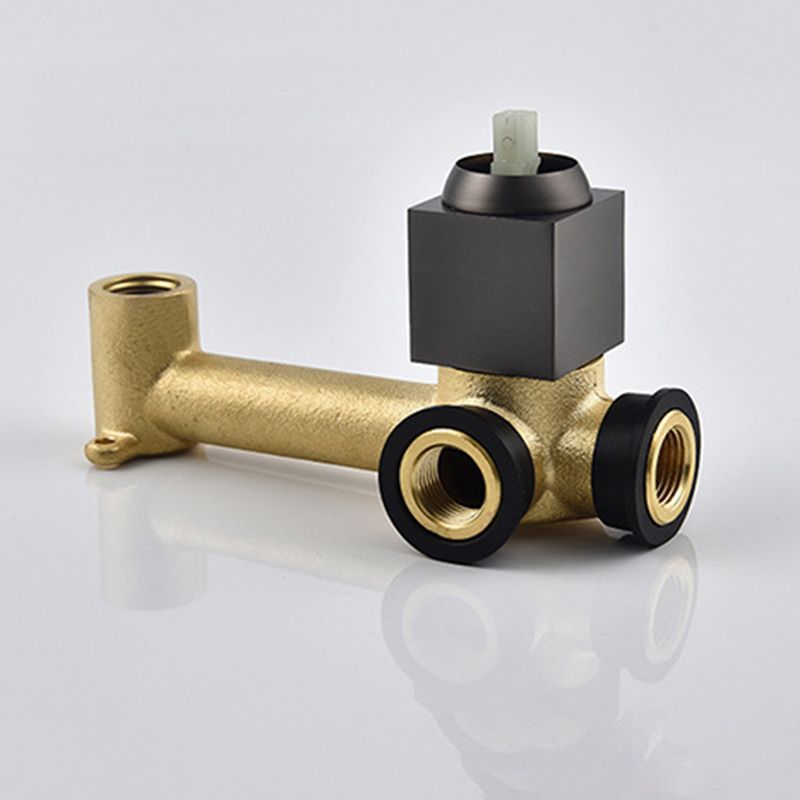 Modern 1-Handle Bathroom Sink Faucet 2 Hole Wall Mounted Bathroom Faucet Brass Clearhalo 'Bathroom Remodel & Bathroom Fixtures' 'Bathroom Sink Faucets' 'Bathroom Sinks & Faucet Components' 'bathroom_sink_faucets' 'Home Improvement' 'home_improvement' 'home_improvement_bathroom_sink_faucets' 1200x1200_a169b82e-3bd2-4270-bfe5-0b2d62eb1ffb