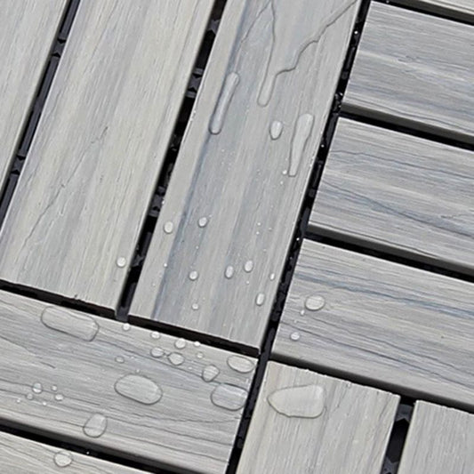 12" X 12"4-Slat Square PVC Flooring Tiles Interlocking Installation Floor Board Tiles Clearhalo 'Home Improvement' 'home_improvement' 'home_improvement_outdoor_deck_tiles_planks' 'Outdoor Deck Tiles & Planks' 'Outdoor Flooring & Tile' 'Outdoor Remodel' 'outdoor_deck_tiles_planks' 1200x1200_a8a1d90d-0e16-4204-b1f1-83421d39841e