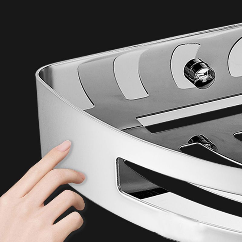 Polished Chrome Modern Bathroom Accessory Set Stainless Steel Triangle