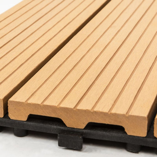 12" X 24" Deck/Patio Flooring Tiles 4-Slat Floor Board Tiles Clearhalo 'Home Improvement' 'home_improvement' 'home_improvement_outdoor_deck_tiles_planks' 'Outdoor Deck Tiles & Planks' 'Outdoor Flooring & Tile' 'Outdoor Remodel' 'outdoor_deck_tiles_planks' 1200x1200_acd16ed8-6935-421d-8d18-8d901a0a206a