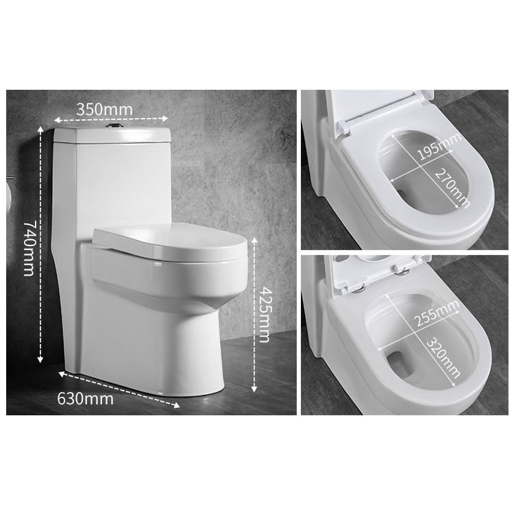 Modern Flush Toilet One Piece Toilet All-In-One Siphon Jet Toilet Clearhalo 'Bathroom Remodel & Bathroom Fixtures' 'Home Improvement' 'home_improvement' 'home_improvement_toilets' 'Toilets & Bidets' 'Toilets' 1200x1200_c5f6512b-b740-4a27-bcaf-6465b21e8cd6