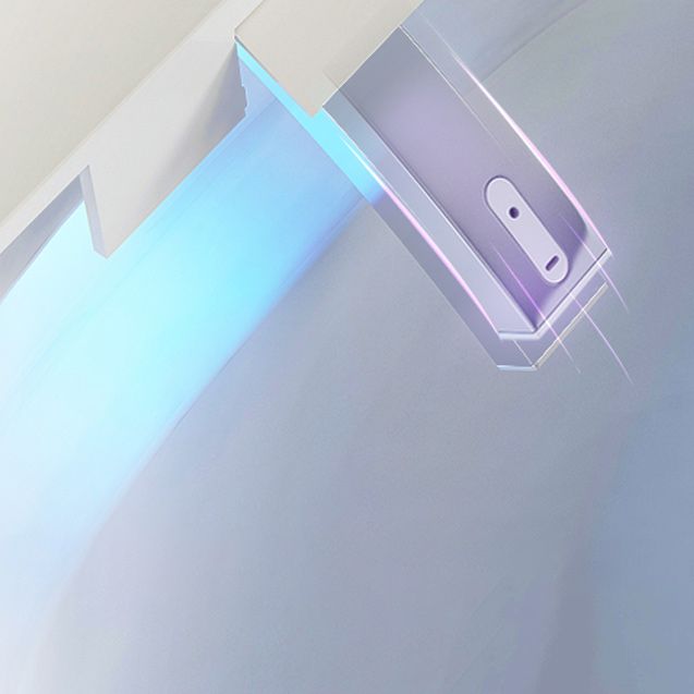 Round One-Piece Smart Toilet Bidet White All-In-One Toilet Bidet Clearhalo 'Bathroom Remodel & Bathroom Fixtures' 'Bidets' 'Home Improvement' 'home_improvement' 'home_improvement_bidets' 'Toilets & Bidets' 1200x1200_cca550ba-0751-46c9-9b5e-097e6c918d15