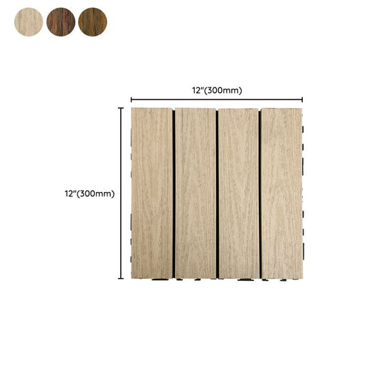 Composite Square Decking Tiles Interlocking Striped Pattern Patio Flooring Tiles Clearhalo 'Home Improvement' 'home_improvement' 'home_improvement_outdoor_deck_tiles_planks' 'Outdoor Deck Tiles & Planks' 'Outdoor Flooring & Tile' 'Outdoor Remodel' 'outdoor_deck_tiles_planks' 1200x1200_ce747ced-d736-4243-a41f-491830614e12