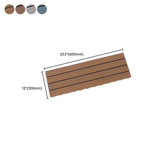 Deck Plank Interlocking Manufactured Wood Flooring Tiles Outdoor Flooring Clearhalo 'Home Improvement' 'home_improvement' 'home_improvement_outdoor_deck_tiles_planks' 'Outdoor Deck Tiles & Planks' 'Outdoor Flooring & Tile' 'Outdoor Remodel' 'outdoor_deck_tiles_planks' 1200x1200_d0b280ef-3db3-4454-8641-f9d28197dcf3