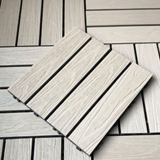 Water-resistant Deck Plank Stripe Composite Square Outdoor Floor Board Patio Clearhalo 'Home Improvement' 'home_improvement' 'home_improvement_outdoor_deck_tiles_planks' 'Outdoor Deck Tiles & Planks' 'Outdoor Flooring & Tile' 'Outdoor Remodel' 'outdoor_deck_tiles_planks' 1200x1200_d0ecfdd3-7791-4b24-b04a-00eee14fed22