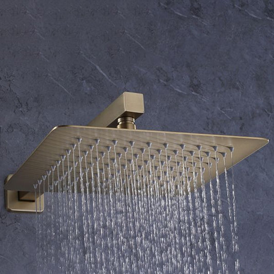 Shower System Square Rain Massage Handheld Shower Wall Mounted Shower Head Clearhalo 'Bathroom Remodel & Bathroom Fixtures' 'Home Improvement' 'home_improvement' 'home_improvement_shower_faucets' 'Shower Faucets & Systems' 'shower_faucets' 'Showers & Bathtubs Plumbing' 'Showers & Bathtubs' 1200x1200_d48715db-dc5f-4181-9797-87540efb8ed0
