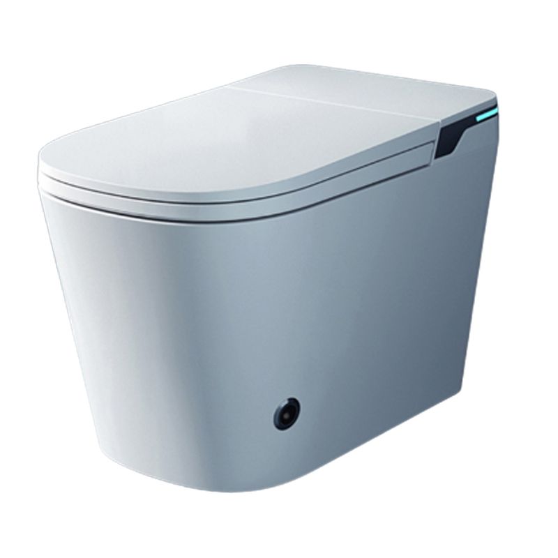 Ceramic Contemporary Foot Sensor Elongated Temperature Control Floor Standing Bidet Clearhalo 'Bathroom Remodel & Bathroom Fixtures' 'Bidets' 'Home Improvement' 'home_improvement' 'home_improvement_bidets' 'Toilets & Bidets' 1200x1200_d6dc2ae6-4438-4294-815f-c6191b7f7bde