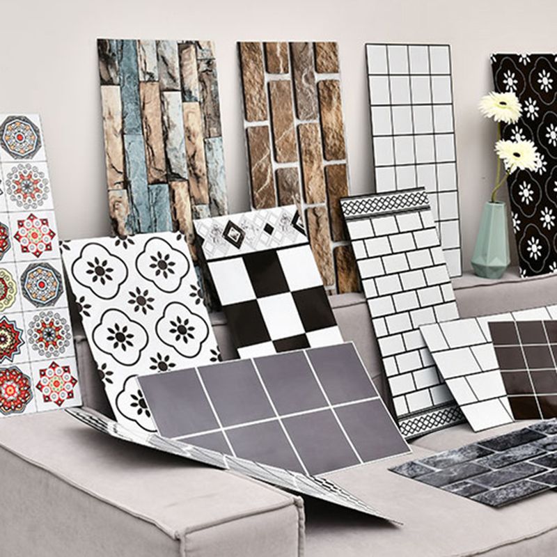 Modern Peel and Stick Tile Bathroom Single Tile Peel and Stick Tile ...