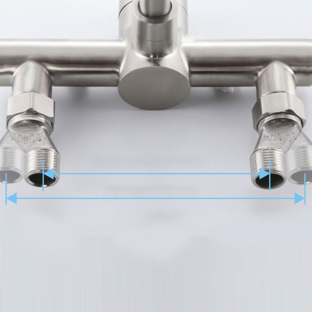 Contemporary 2 Hole Pot Filler No Sensor Single Level Pot Filler in Silver Clearhalo 'Home Improvement' 'home_improvement' 'home_improvement_kitchen_faucets' 'Kitchen Faucets' 'Kitchen Remodel & Kitchen Fixtures' 'Kitchen Sinks & Faucet Components' 'kitchen_faucets' 1200x1200_e7f222d9-3531-4262-8ea4-cb99705bc967