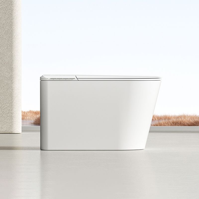 Elongated Ceramic Floor Standing Bidet in White with Heated Seat Clearhalo 'Bathroom Remodel & Bathroom Fixtures' 'Bidets' 'Home Improvement' 'home_improvement' 'home_improvement_bidets' 'Toilets & Bidets' 1200x1200_f7a766db-db4b-4bd7-8bbd-2c110411dac9