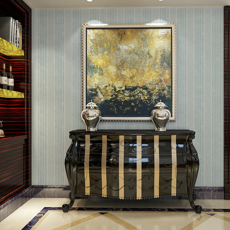 Modern Stripe Wallpaper Roll Non-Woven Moisture Resistant Pastel Color Wall Decor for Home Clearhalo 'Modern wall decor' 'Modern' 'Wallpaper' Wall Decor' 1274388