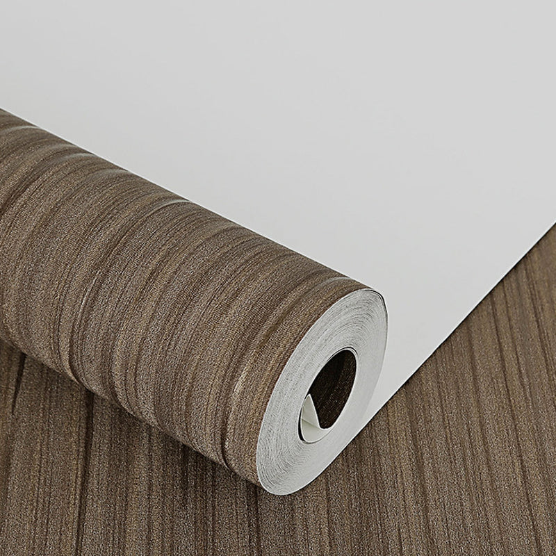 Solid Color Contemporary Wallpaper 33' L x 20.5" W Striped Wall Covering for Bedroom Clearhalo 'Modern wall decor' 'Modern' 'Wallpaper' Wall Decor' 1395305