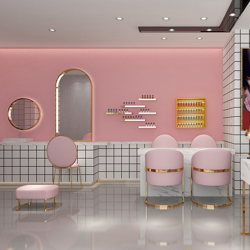 Minimal Girls Wallpaper with Solid Pattern Pastel Color Pick-Up Sticks Wall Covering, Easy to Remove Clearhalo 'Modern wall decor' 'Modern' 'Wallpaper' Wall Decor' 1410327