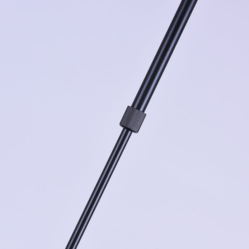 3/6 Lights Island Lighting with Cylinder Shade Clear Glass Industrial Dining Room Hanging Lamp in Brown Clearhalo 'Ceiling Lights' 'Glass shade' 'Glass' 'Island Lights' 'Pendant Lights' Lighting' 143737