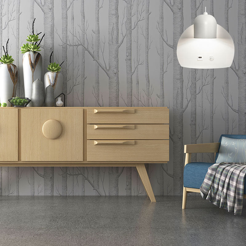 Supporter Design Metal Wall Lighting 1 Light Modern Simple Wall Lamp for Study Clearhalo 'Cast Iron' 'Glass' 'Industrial' 'Modern wall lights' 'Modern' 'Tiffany' 'Traditional wall lights' 'Wall Lamps & Sconces' 'Wall Lights' Lighting' 144539