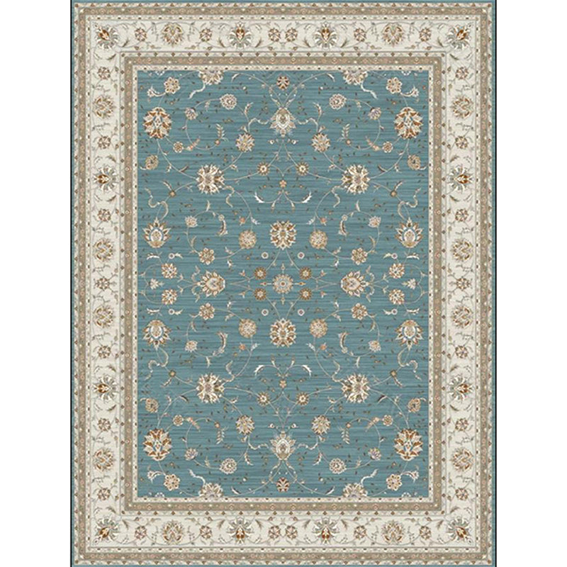 Persian Geometric Print Rug Green and Beige Polyester Rug Machine Washable Non-Slip Area Rug for Living Room Clearhalo 'Area Rug' 'Moroccan' 'Rugs' Rug' 1609263