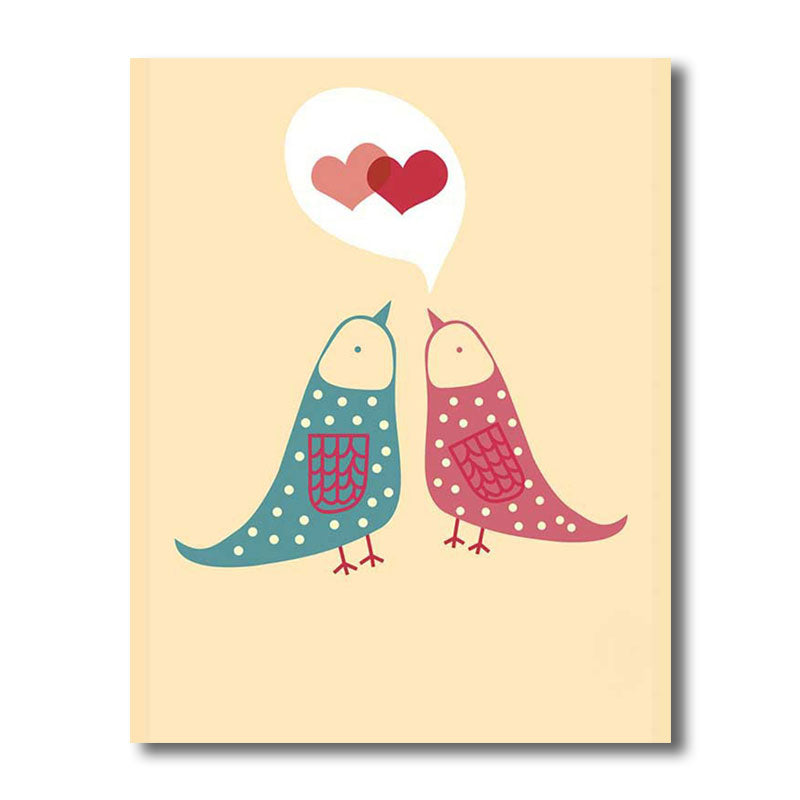Minimalism for Kids Wrapped Canvas Birds Multicolored Wall Art Decor, Multiple Sizes Clearhalo 'Art Gallery' 'Canvas Art' 'Kids' Arts' 1689993