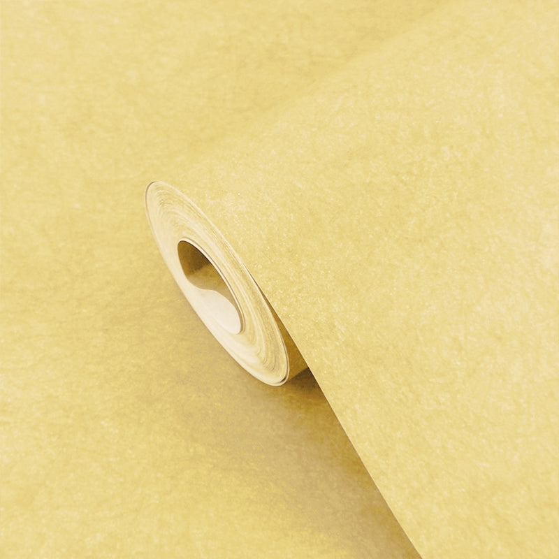 Pastel Yellow Plain Wallpaper Roll Waterproofing Minimalist Living Room Wall Art Clearhalo 'Modern wall decor' 'Modern' 'Wallpaper' Wall Decor' 1699203