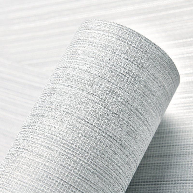 Grass Cloth Pastel Wallpaper Contemporary Solid Color Wall Covering, 31' x 20.5" Clearhalo 'Modern wall decor' 'Modern' 'Wallpaper' Wall Decor' 1699235