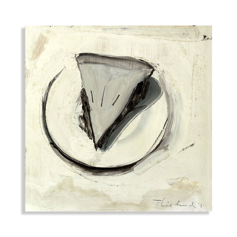 Canvas Gray Wall Decor Traditional Style Cake Piece Painting, Multiple Sizes Options Clearhalo 'Art Gallery' 'Canvas Art' 'Traditional' Arts' 1704284