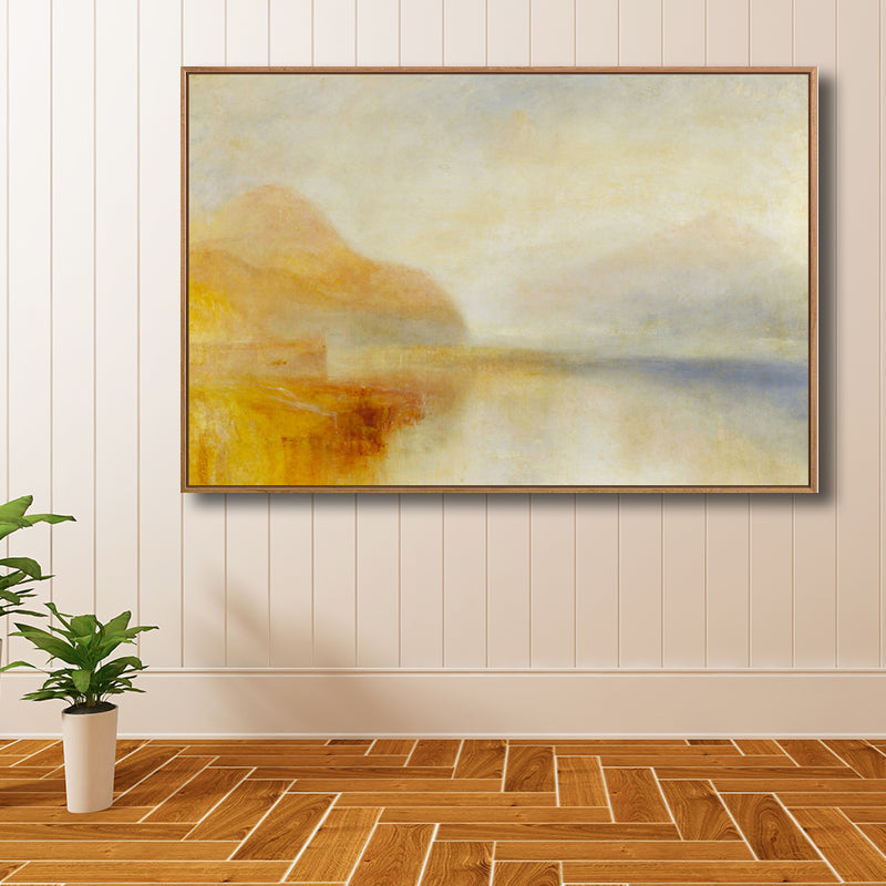 Landscapes Wall Art Decor Textured Vintage Living Room Canvas Print, Multiple Sizes Clearhalo 'Art Gallery' 'Canvas Art' 'Country Art Gallery' 'French Country' 'Rustic' Arts' 1705690