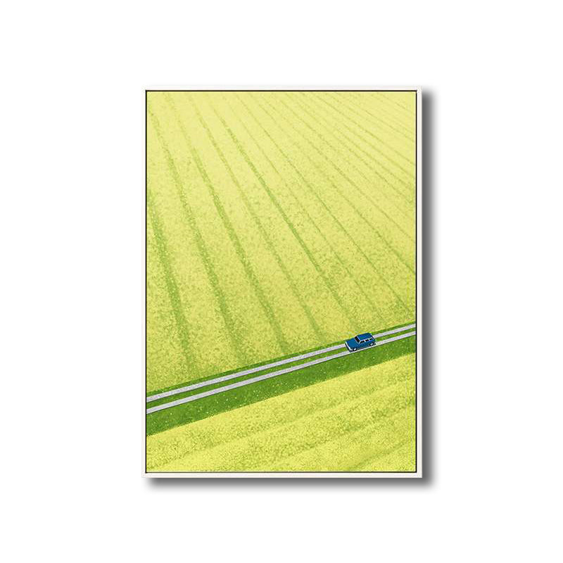 Canvas Light Color Wall Decor Rustic Style Landscape Painting, Multiple Sizes Options Clearhalo 'Art Gallery' 'Canvas Art' 'Country Art Gallery' 'French Country' 'Rustic' Arts' 1708035