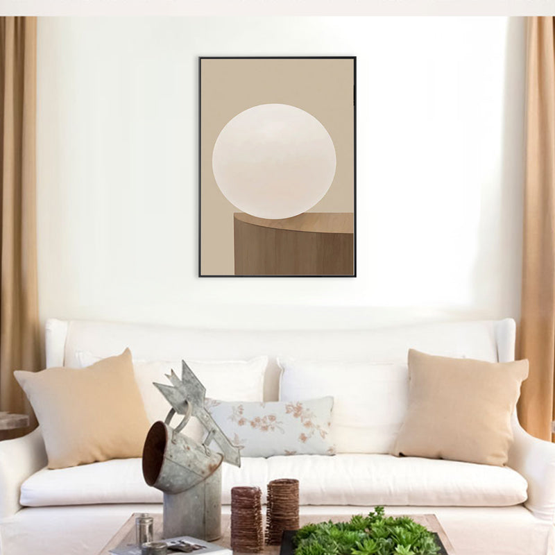 Canvas Textured Painting Nordic Style Abstract Pattern Wall Decor, Multiple Sizes Brown Design 2 Clearhalo 'Arts' 'Canvas Art' 1708805