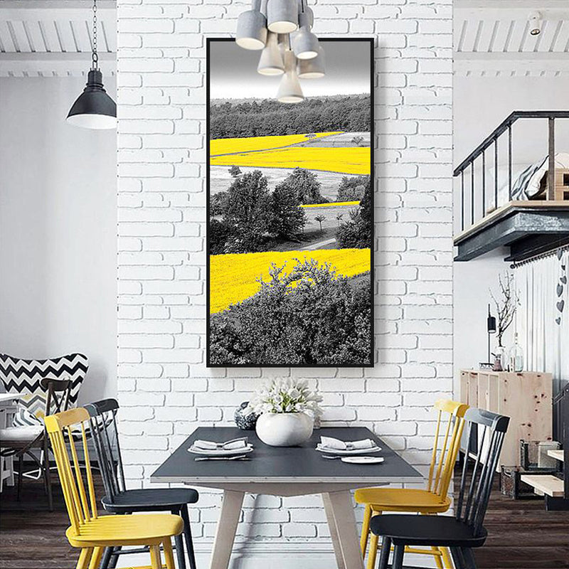 Country Natural Landscape Canvas Art Photography Light Color Wall Decor, Multiple Sizes Clearhalo 'Art Gallery' 'Canvas Art' 'Country Art Gallery' 'French Country' 'Rustic' Arts' 1761171