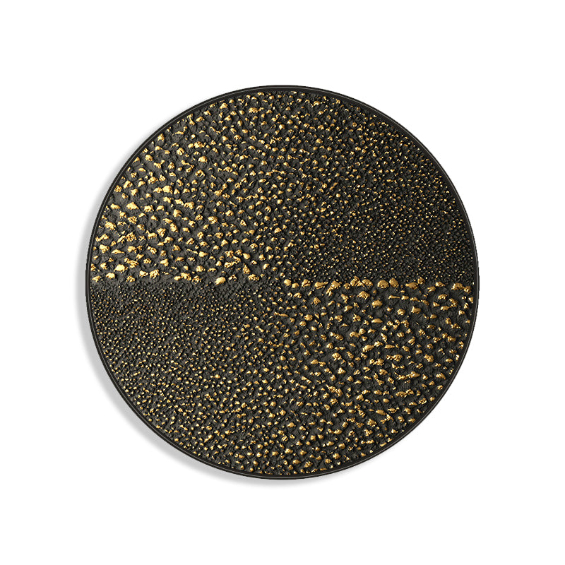 Minimalism Wall Art Print Light Color Round Abstract Pattern Painting, Multiple Sizes Clearhalo 'Art Gallery' 'Canvas Art' 'Contemporary Art Gallery' 'Contemporary Art' 'Minimalism' 'Minimalist Art Gallery' 'Scandinavian' Arts' 1764927