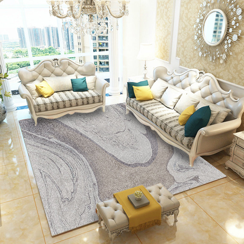 Multicolor Living Room Rug Industrial Watercolor Abstract Pattern Rug Polyester Washable Anti-Slip Backing Pet Friendly Carpet Beige Clearhalo 'Area Rug' 'Rug' 1811079