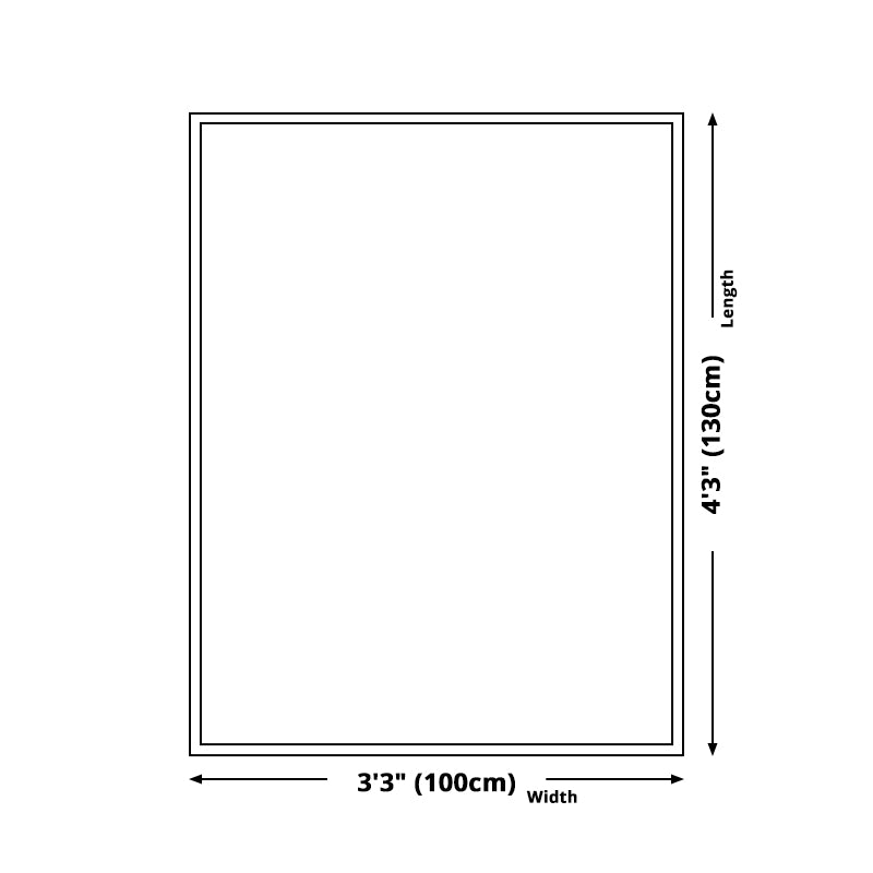 Green Football Field Pattern Rug Polyester Kids Rug Pet Friendly Washable Non-Slip Area Rug for Bedroom Clearhalo 'Area Rug' 'Rug' 1811672