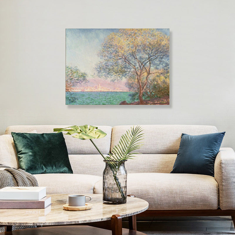 Farmfield Wall Decor Impressionism Style Canvas Art Print, Multiple Sizes Available Brown Clearhalo 'Arts' 'Canvas Art' 1862552