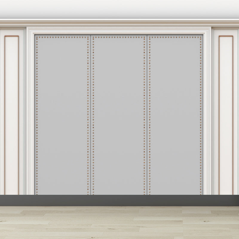 Stain Resistant Graphic Pattern Mural Non-Woven Modern Wall Decor for Girls Room Grey Clearhalo 'Wall Decor' 'Wall Mural' 1921656