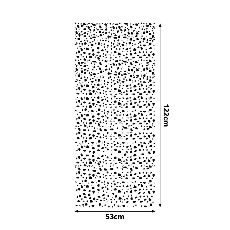 Leopard Print Wallpaper Panel Set Modern PVC Wall Decor in Grey on White, Self Adhesive Clearhalo 'Modern wall decor' 'Modern' 'Wallpaper' Wall Decor' 1922140