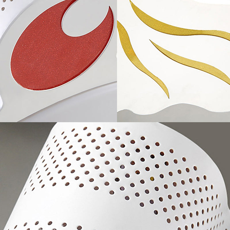 Kindergarten Fish Shape Flush Mount Ceiling Fixture Acrylic Contemporary Ceiling Light Fixture Clearhalo 'Ceiling Lights' 'Close To Ceiling Lights' 'Close to ceiling' 'Flush mount' Lighting' 192967