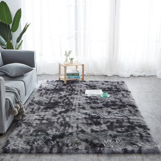 Pink and Grey Bedroom Rug Casual Ikat Pattern Area Rug Polyester Stain-Resistant Non-Slip Carpet Dark Gray Clearhalo 'Area Rug' 'Casual' 'Rugs' Rug' 1947452