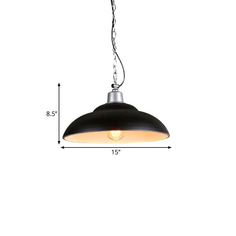 1 Bulb Double Bubble Pendant Lamp Industrial Black Metal Suspension Lighting for Kitchen Clearhalo 'Art Deco Pendants' 'Black' 'Cast Iron' 'Ceiling Lights' 'Ceramic' 'Crystal' 'Industrial Pendants' 'Industrial' 'Metal' 'Middle Century Pendants' 'Pendant Lights' 'Pendants' 'Rustic Pendants' 'Tiffany' Lighting' 2024812