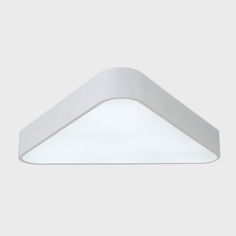 Acrylic Triangular Flush Light Nordic LED Flush Mount Ceiling Lighting Fixture for Foyer Clearhalo 'Ceiling Lights' 'Close To Ceiling Lights' 'Close to ceiling' 'Flush mount' Lighting' 2044287