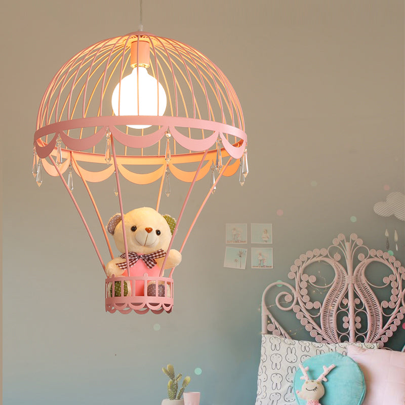 Hanging Lamp Hot Air Balloon Lamp For Nursery Hot Air Balloon Lamp