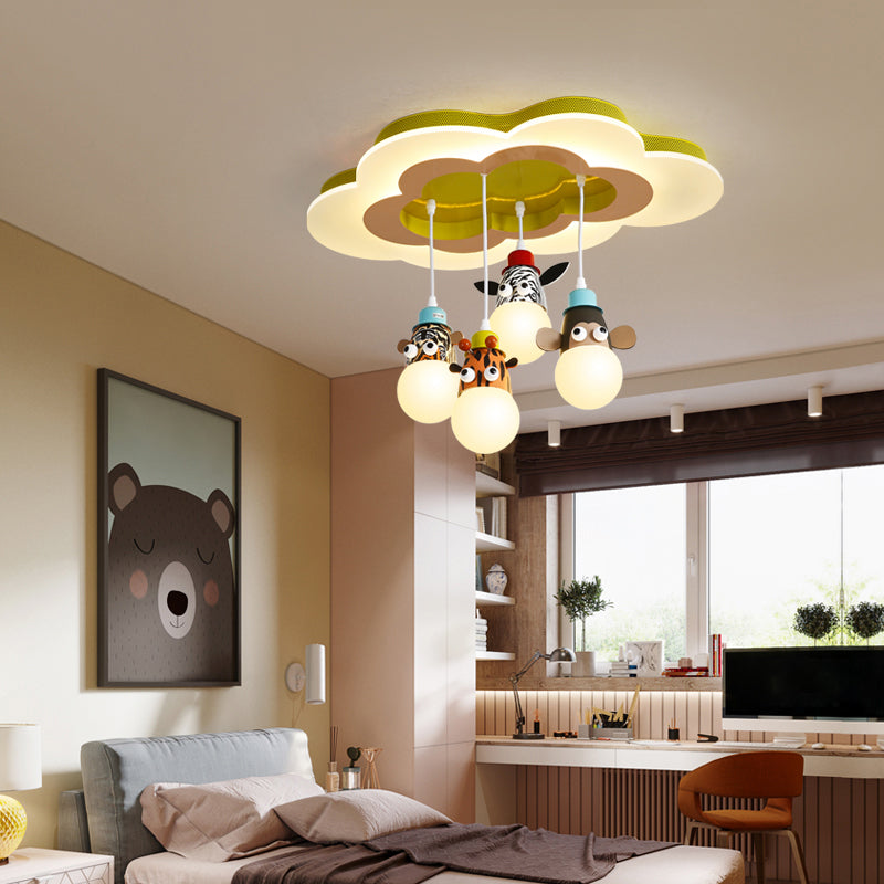 Childrens Ceiling Lights Creative White Cloud Ceiling Lamp For Kids'